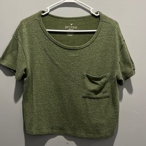 Very soft felt like crop top